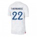 Günstige Frankreich Theo Hernandez #22 Auswärts Fussballtrikot WM 2022 Kurzarm